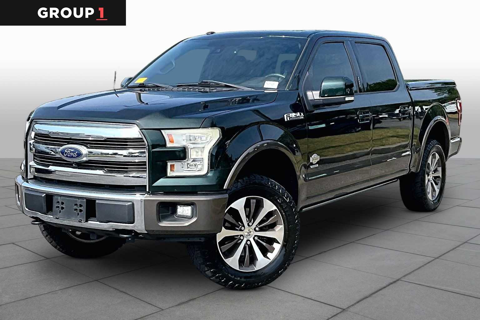 Green Gem Metallic/Caribou Metallic 2016 Ford F-150 Pickup Truck Four-Wheel Drive 6-Speed Automatic