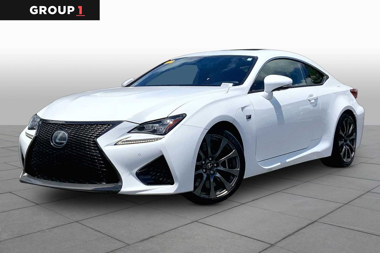 Ultra White 2015 Lexus RC F Coupe Rear-Wheel Drive 8-Speed Automatic