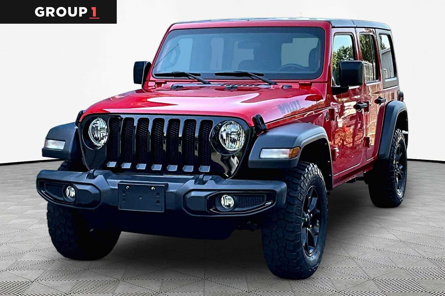 Firecracker Red Clearcoat 2022 Jeep Wrangler SUV / Crossover Four-Wheel Drive 8-Speed Automatic