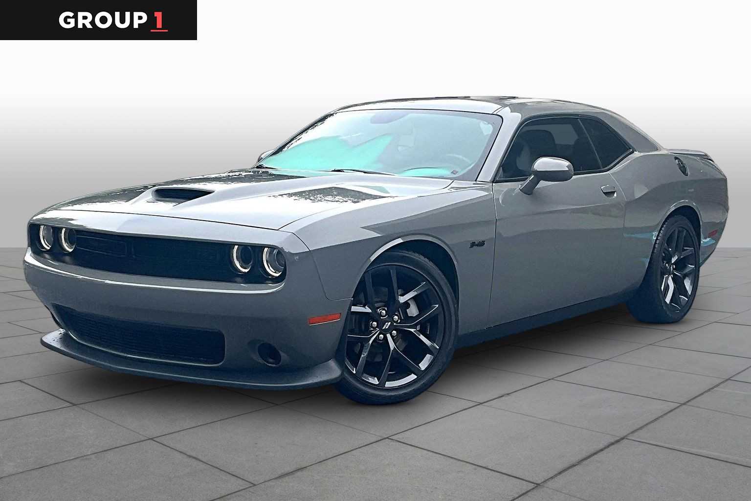 Destroyer Gray Clearcoat 2023 Dodge Challenger Coupe Rear-Wheel Drive 8-Speed Automatic