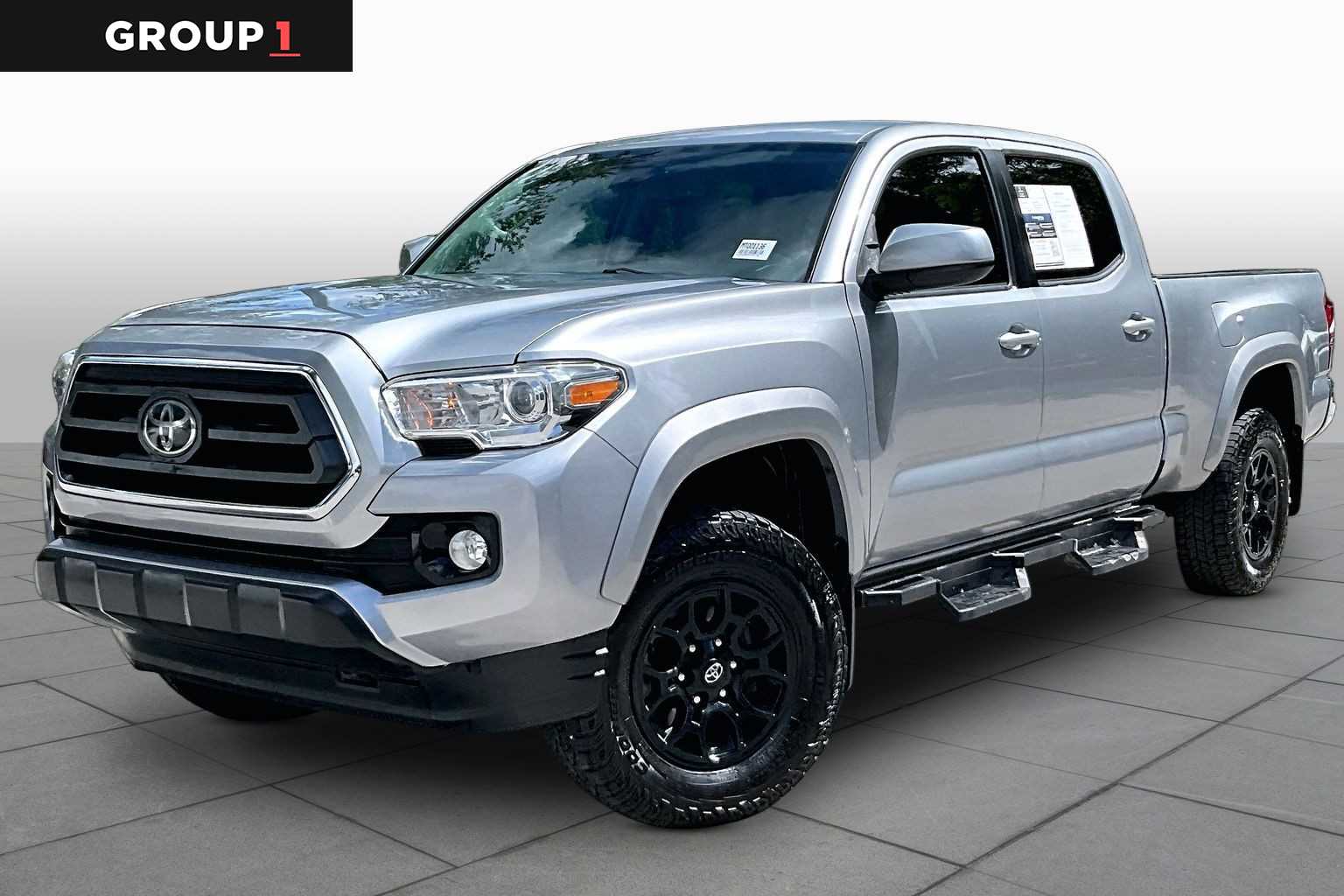 Silver Sky Metallic 2021 Toyota Tacoma Pickup Truck 4X2 6-Speed Automatic