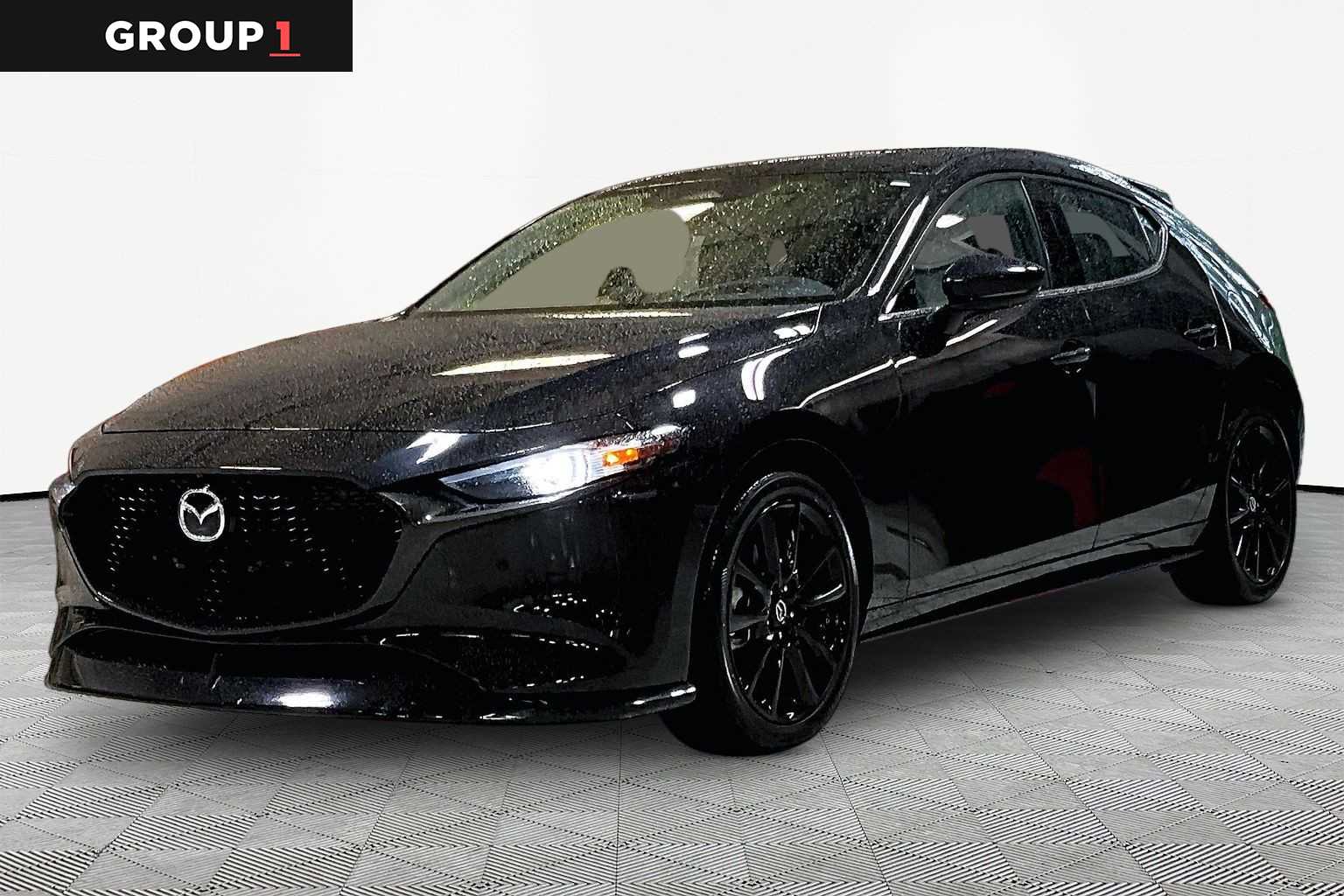Jet Black Mica 2025 Mazda MAZDA3 Hatchback All-Wheel Drive 6-Speed Automatic