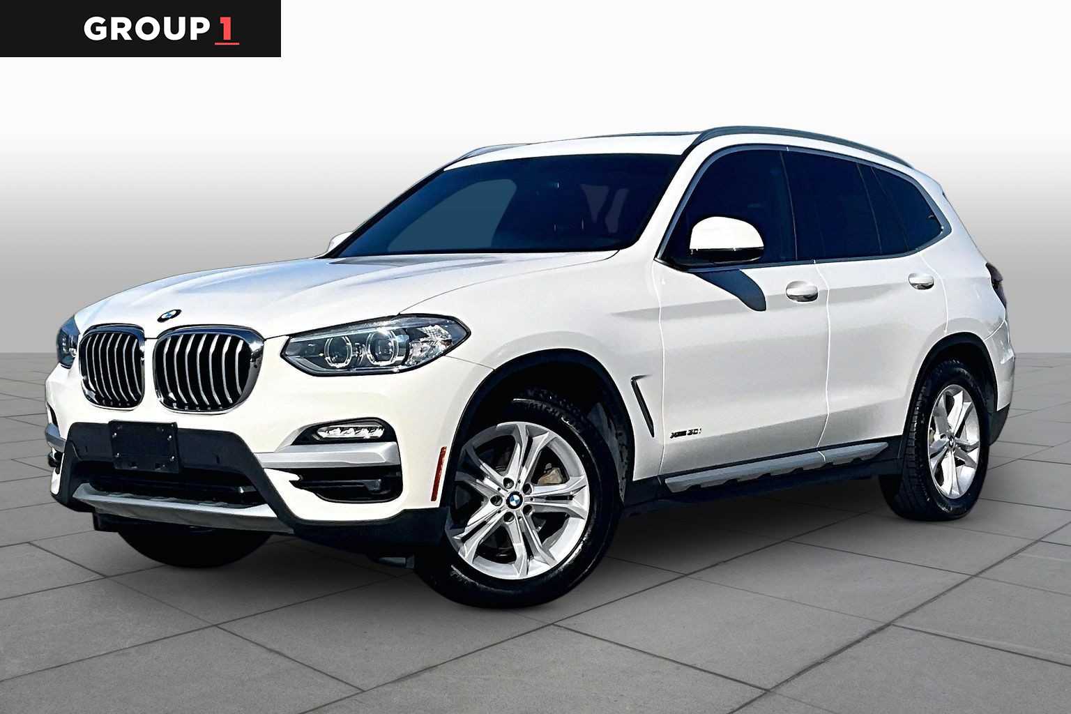 Alpine White 2018 BMW X3 SUV / Crossover All-Wheel Drive 8-Speed Automatic