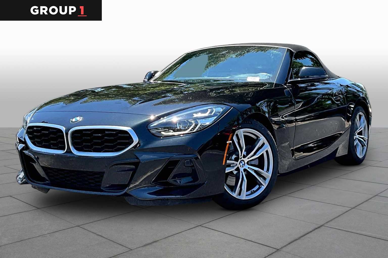 Black Sapphire Metallic 2026 BMW Z4 Convertible Rear-Wheel Drive 8-Speed Automatic