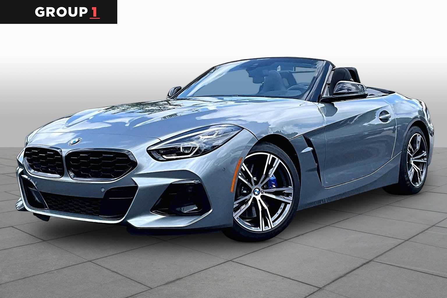 Gray (Skyscraper Grey Metallic) 2026 BMW Z4 M40i RWD Convertible Rear-Wheel Drive 8-Speed Automatic