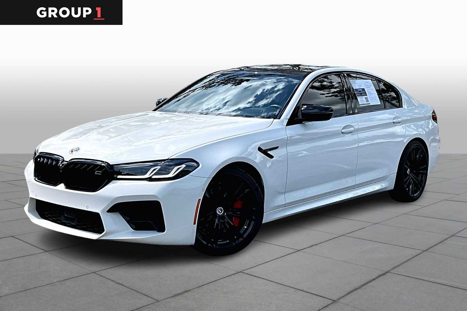 Alpine White 2023 BMW M5 AWD Sedan All-Wheel Drive 8-Speed Automatic