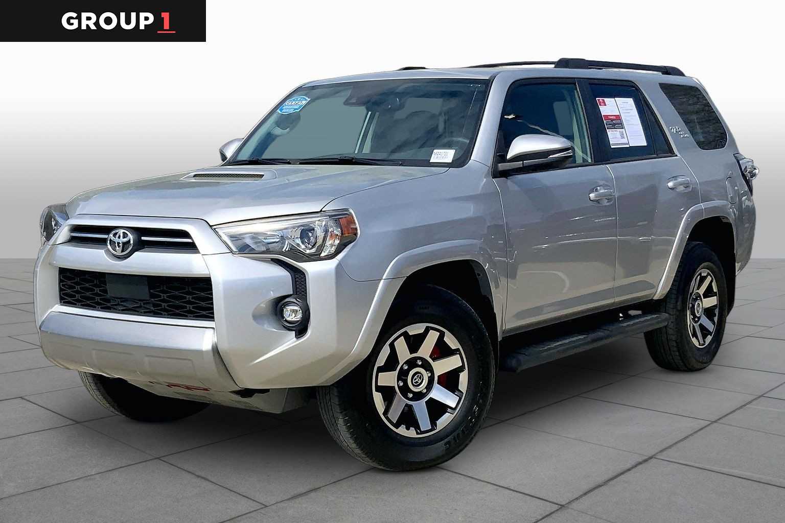 Classic Silver Metallic 2022 Toyota 4Runner TRD Off-Road Premium 4WD SUV / Crossover Four-Wheel Drive 5-Speed Automatic