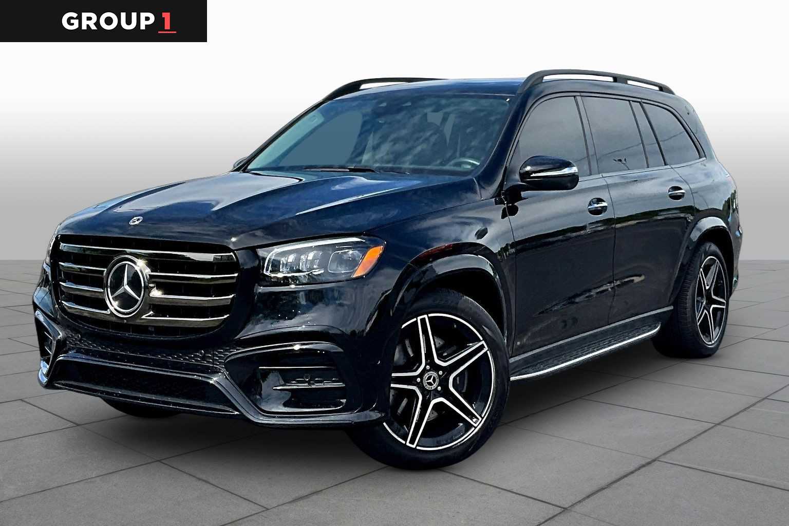 Black 2025 Mercedes-Benz GLS 450 4MATIC SUV / Crossover All-Wheel Drive Automatic