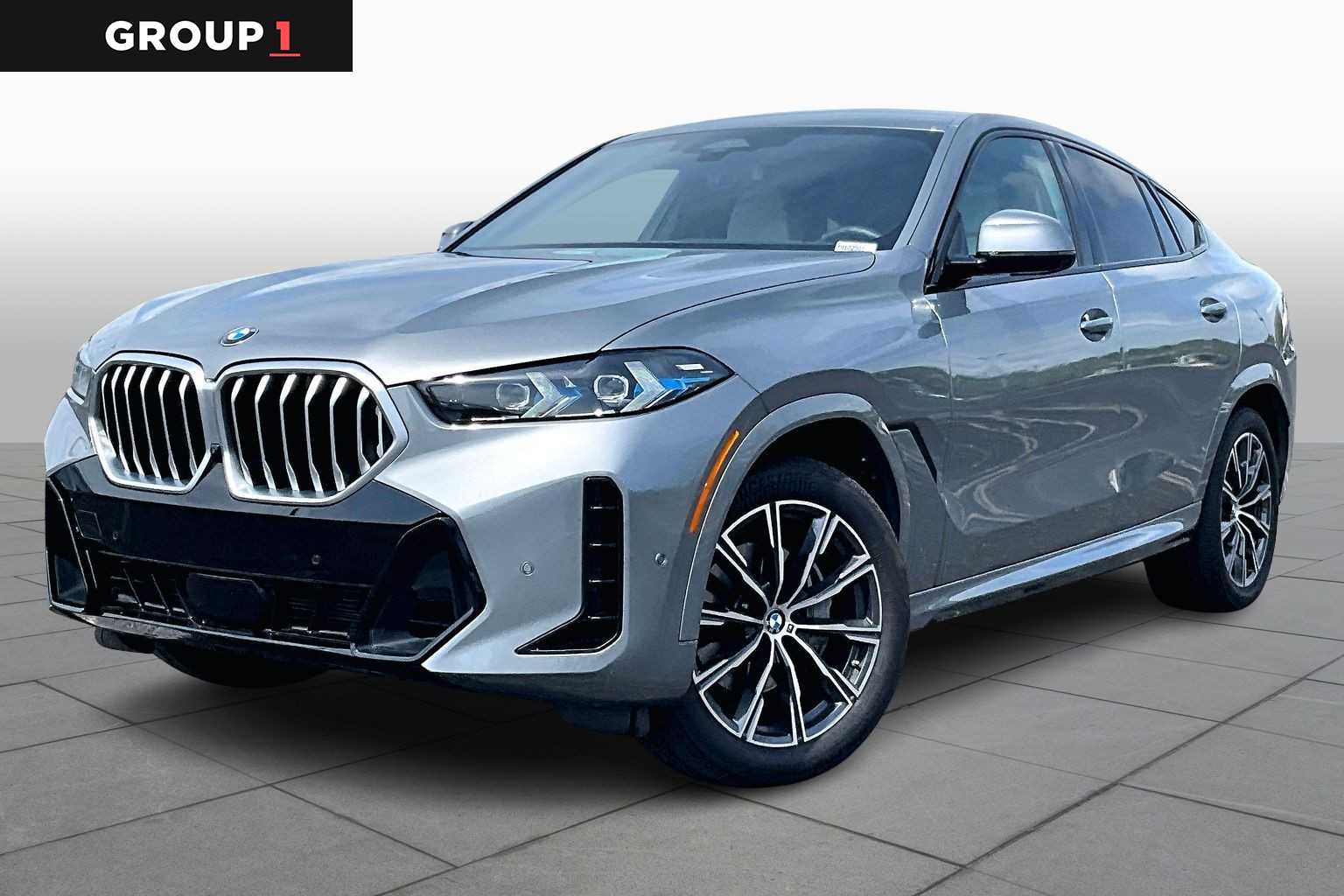 Gray (Skyscraper Grey Metallic) 2026 BMW X6 xDrive40i SUV / Crossover All-Wheel Drive 8-Speed Automatic