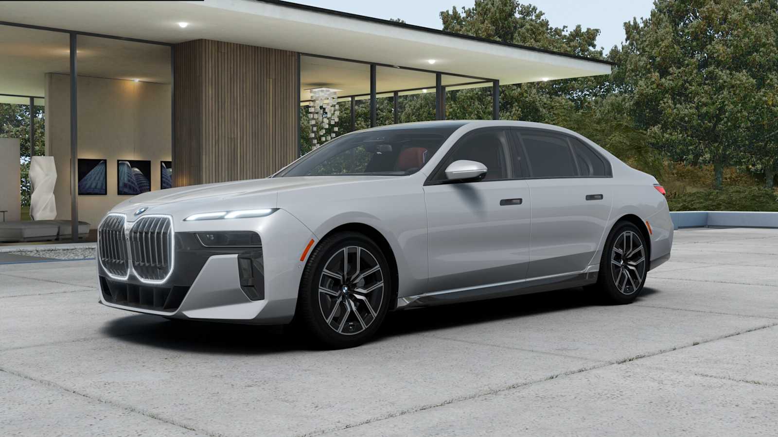 Gray (Brooklyn Grey Metallic) 2026 BMW 7 Series Sedan Rear-Wheel Drive 8-Speed Automatic