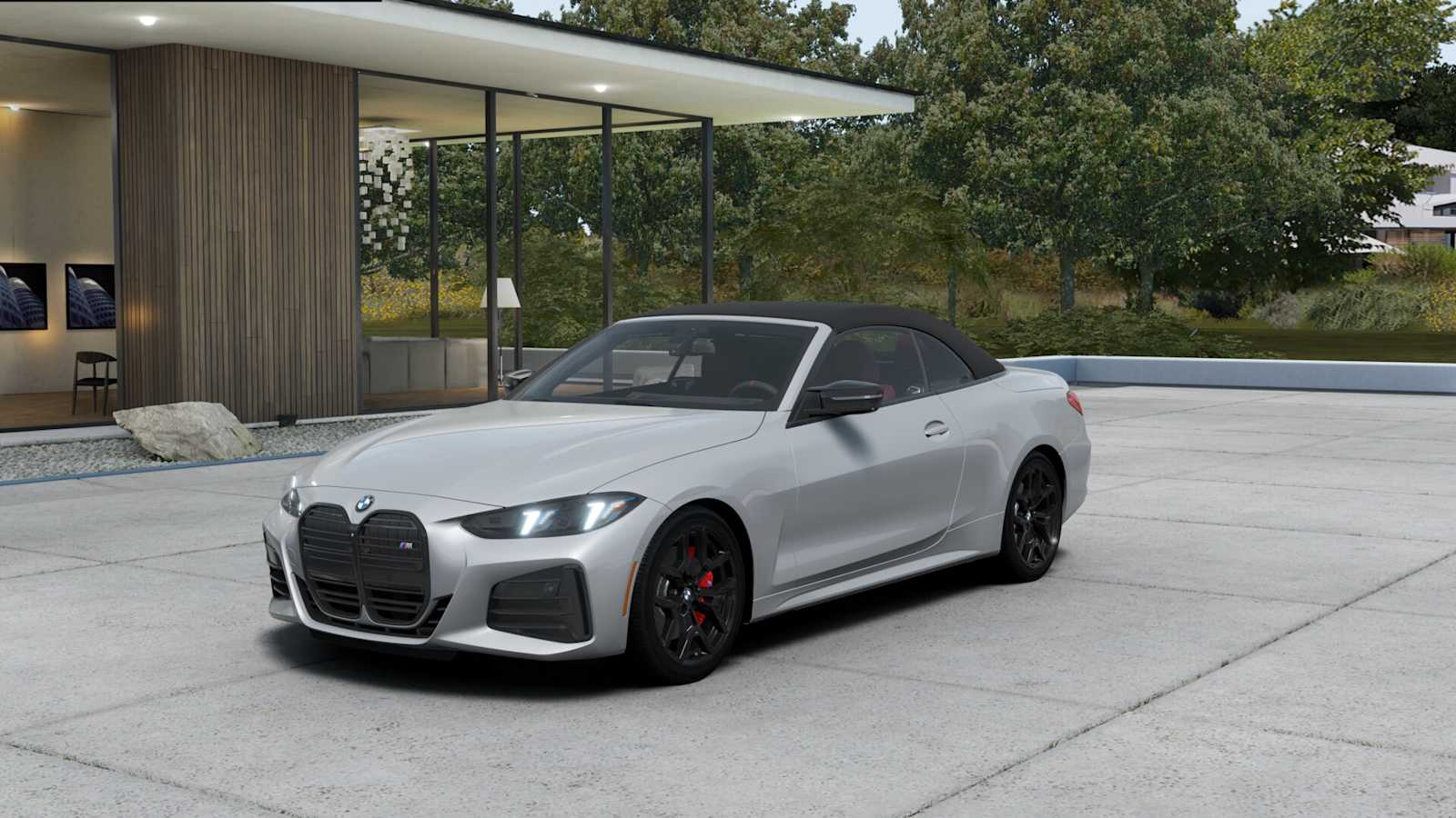 Gray (Brooklyn Grey Metallic) 2027 BMW 4 Series Convertible Rear-Wheel Drive 8-Speed Automatic