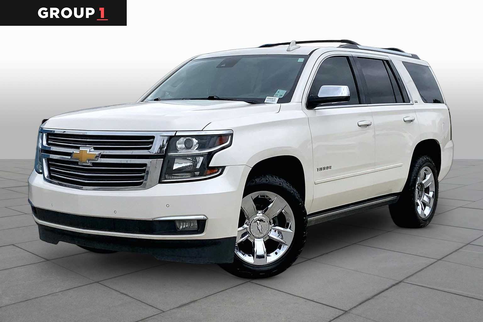 White Diamond Tricoat 2015 Chevrolet Tahoe SUV / Crossover 4X2 6-Speed Automatic