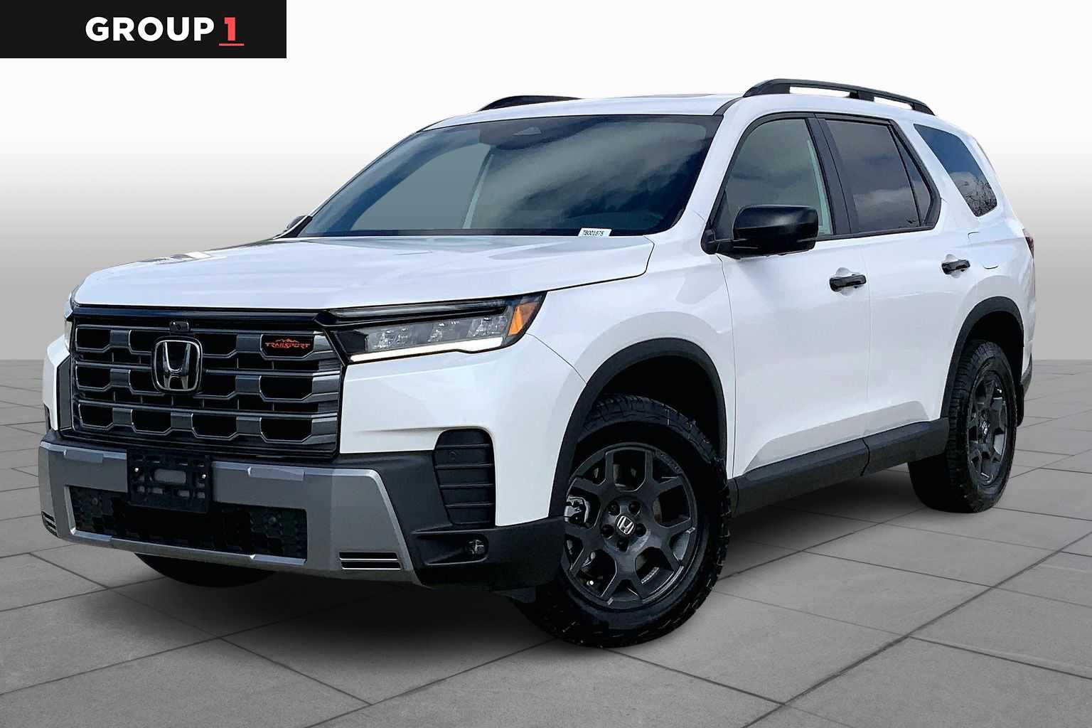 Platinum White Pearl 2026 Honda Pilot TrailSport AWD SUV / Crossover All-Wheel Drive