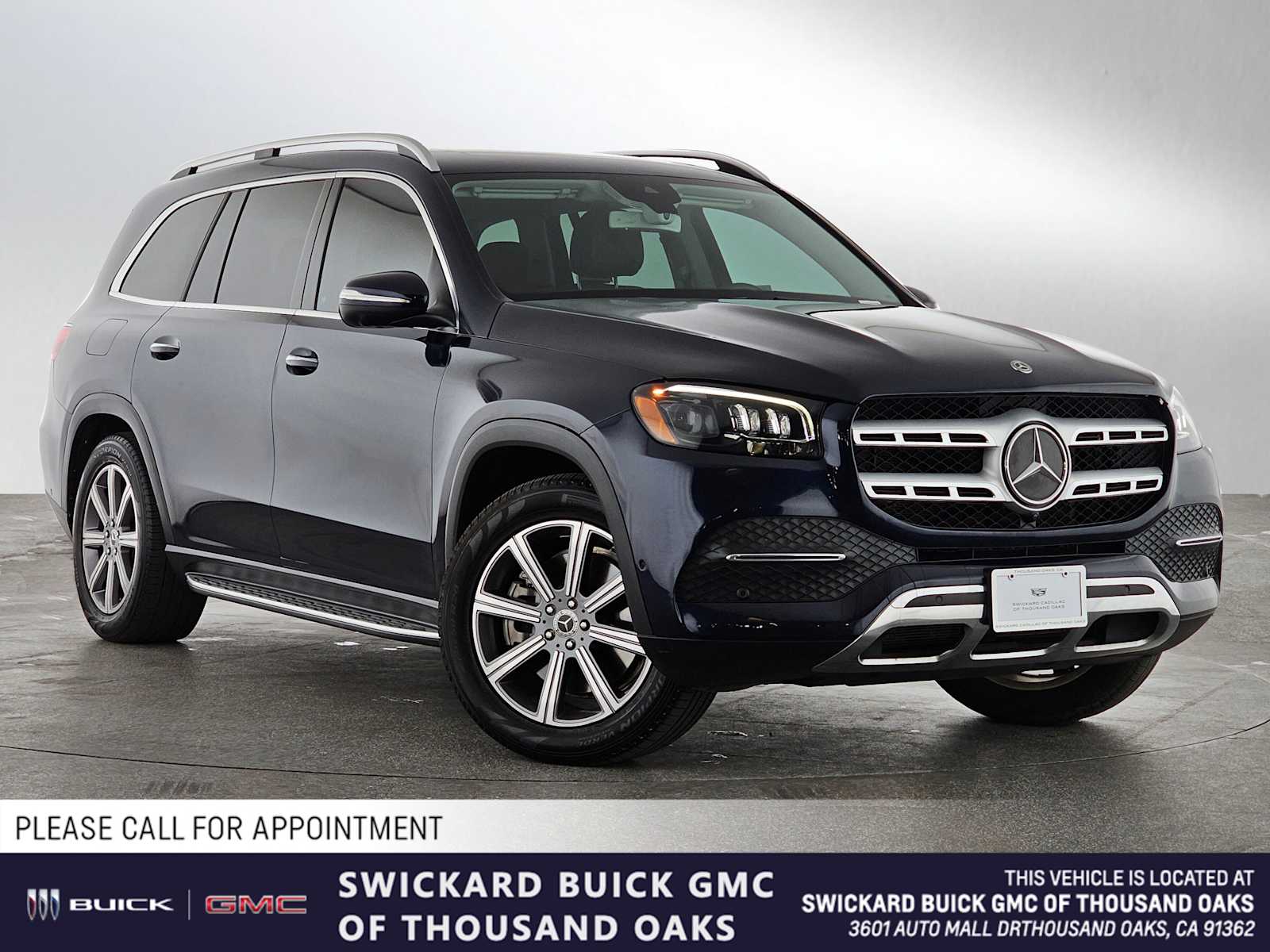 Lunar Blue Metallic 2020 Mercedes-Benz GLS 450 4MATIC SUV / Crossover All-Wheel Drive 9-Speed Automatic