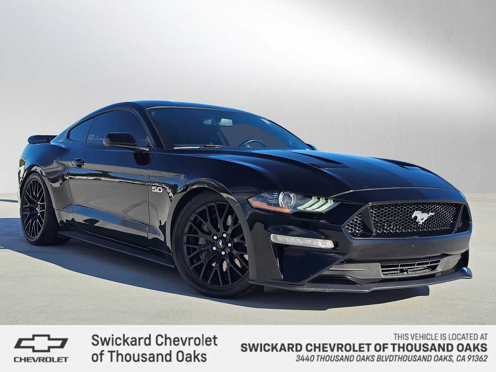 Shadow Black 2019 Ford Mustang GT Coupe RWD Coupe Rear-Wheel Drive Automatic