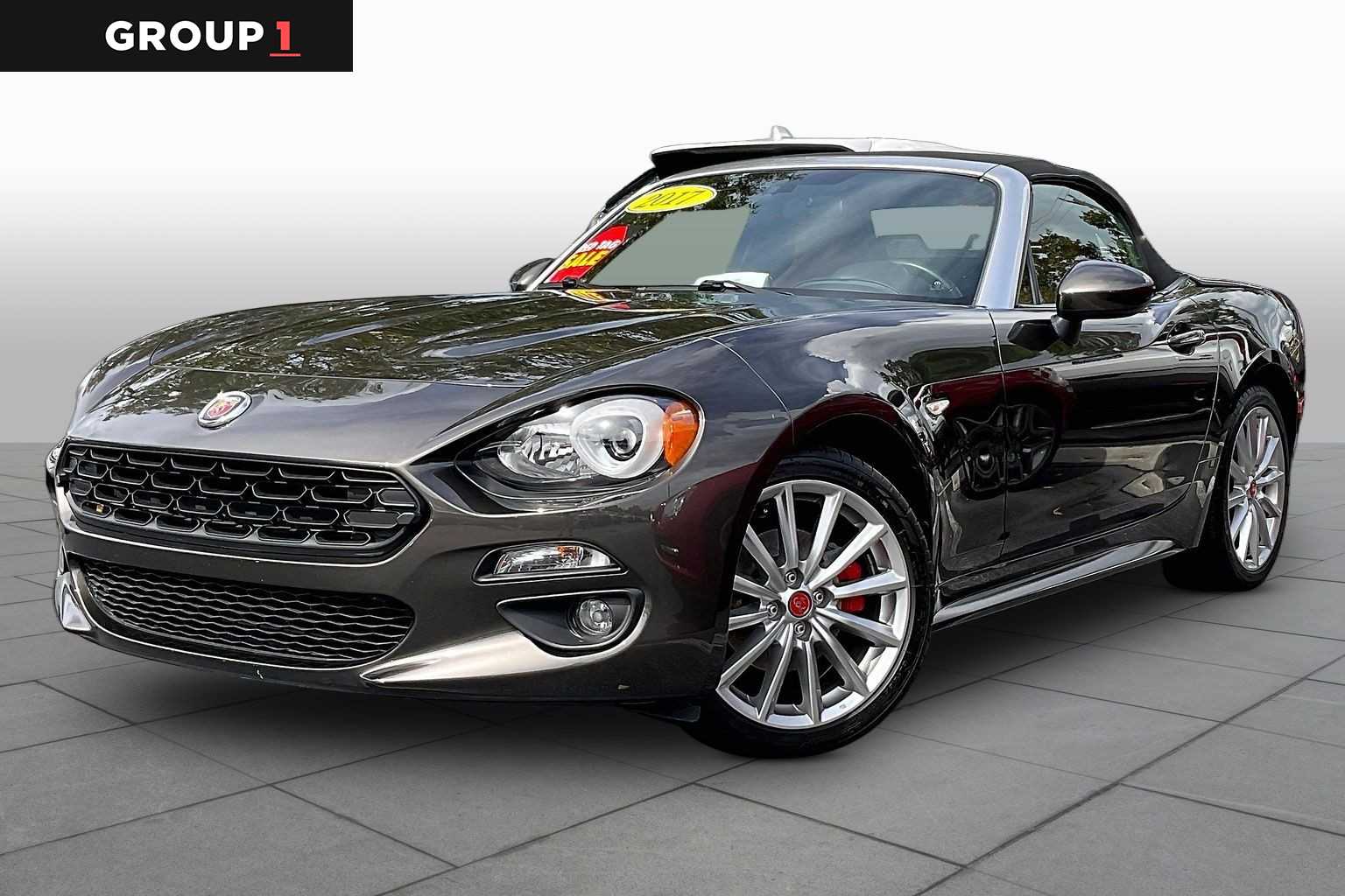 Bronzo Magnetico Titanium 2017 FIAT 124 Spider Lusso RWD Convertible Rear-Wheel Drive 6-Speed Automatic