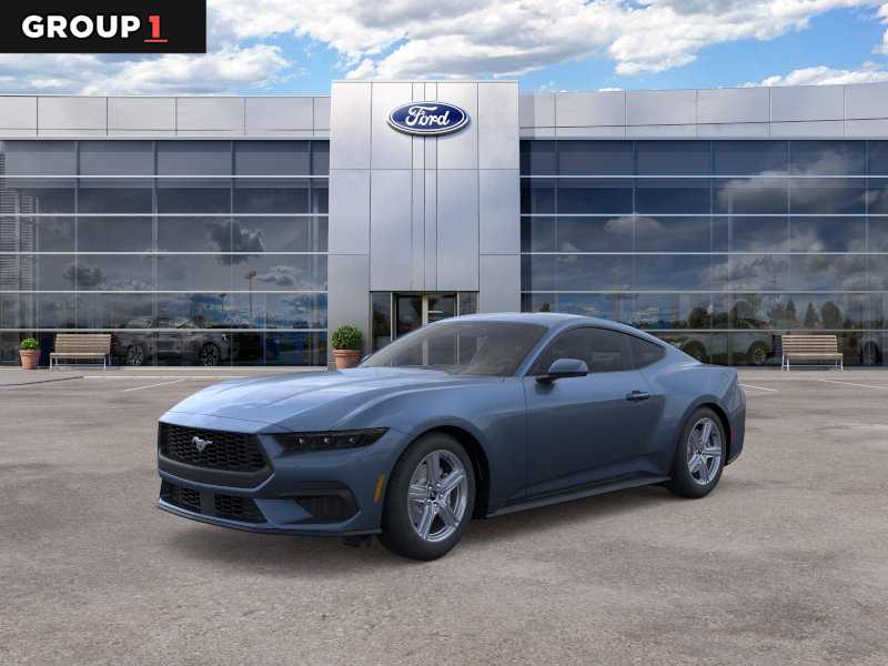 Vapor Blue Metallic 2026 Ford Mustang Coupe Rear-Wheel Drive Automatic