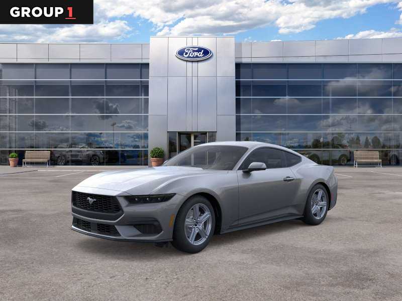 Carbonized Gray Metallic 2026 Ford Mustang Coupe Rear-Wheel Drive Automatic