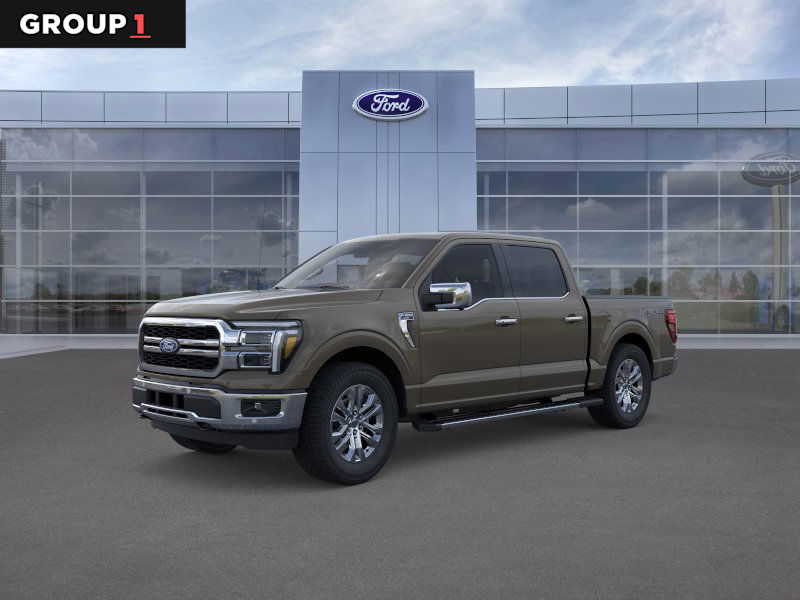 T9/MARSH GRAY 2025 Ford F-150 Lariat SuperCrew 4WD Pickup Truck Four-Wheel Drive Automatic