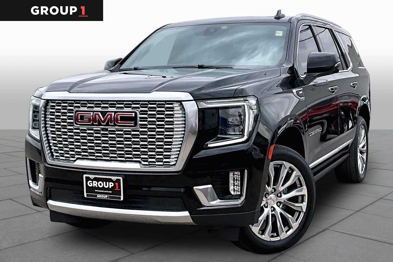 Onyx Black 2021 GMC Yukon Denali 4WD SUV / Crossover Four-Wheel Drive Automatic
