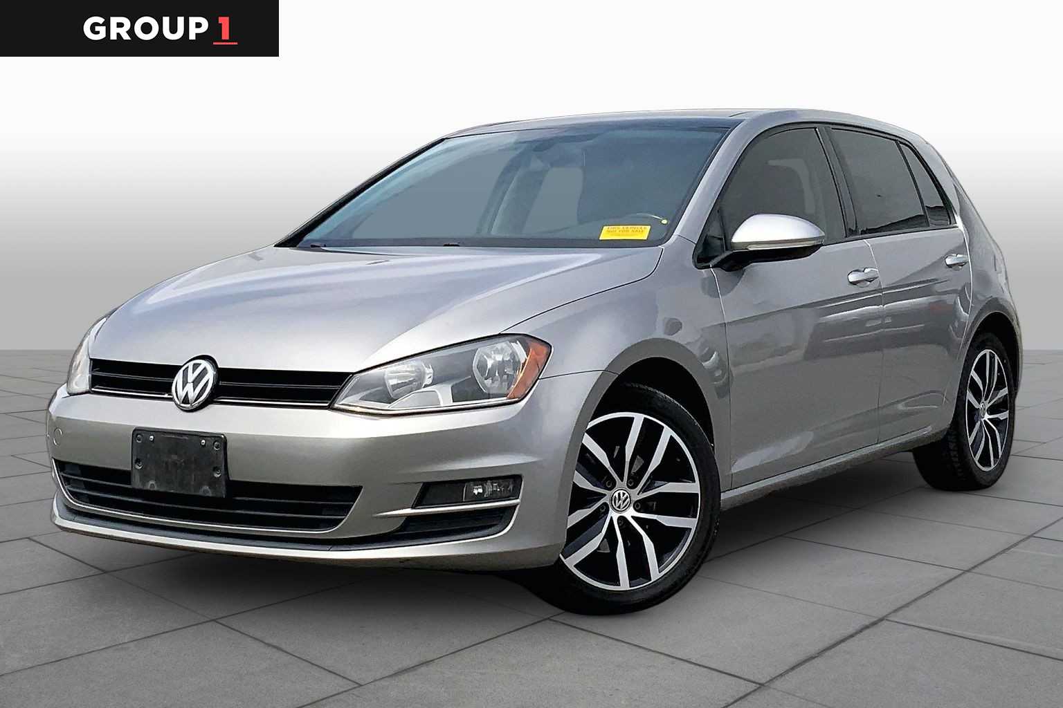 2016 Volkswagen Golf TSI SE 4-Door FWD Hatchback Front-Wheel Drive 6-Speed Automatic