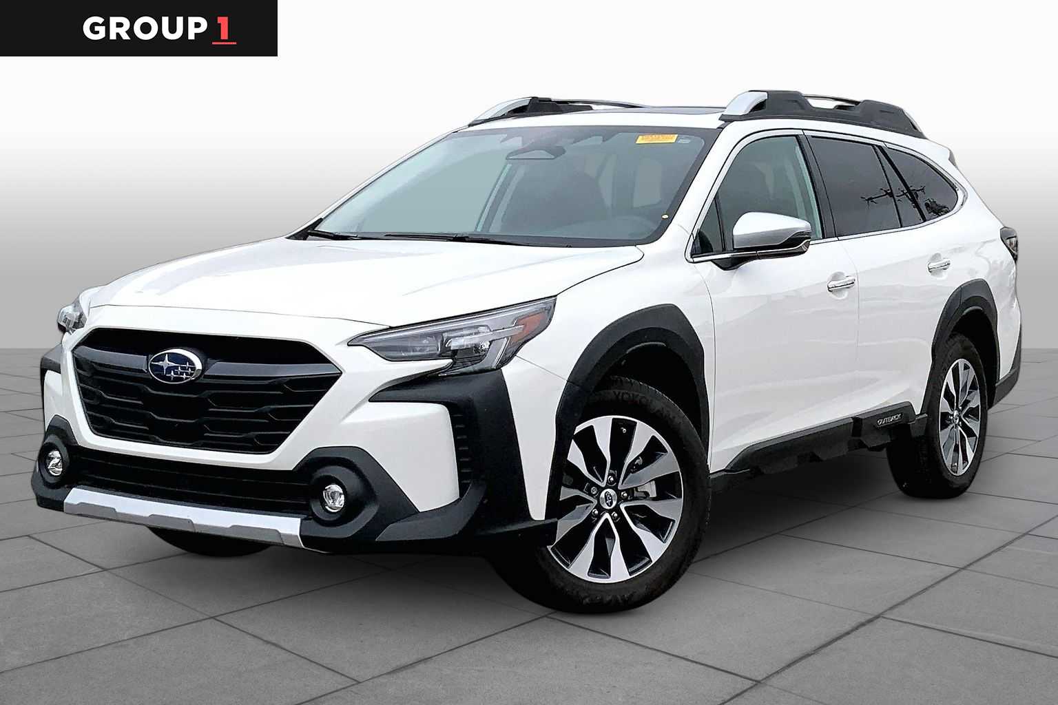 Crystal White Pearl 2024 Subaru Outback Touring AWD SUV / Crossover All-Wheel Drive Continuously Variable Transmission