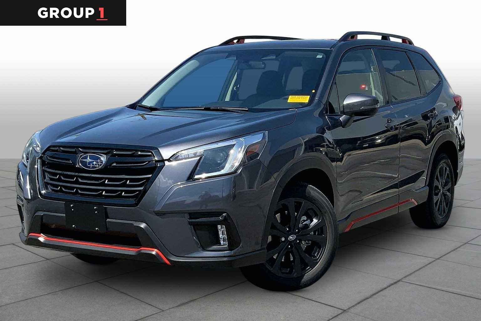 Magnetite Gray Metallic 2024 Subaru Forester SUV / Crossover All-Wheel Drive Continuously Variable Transmission