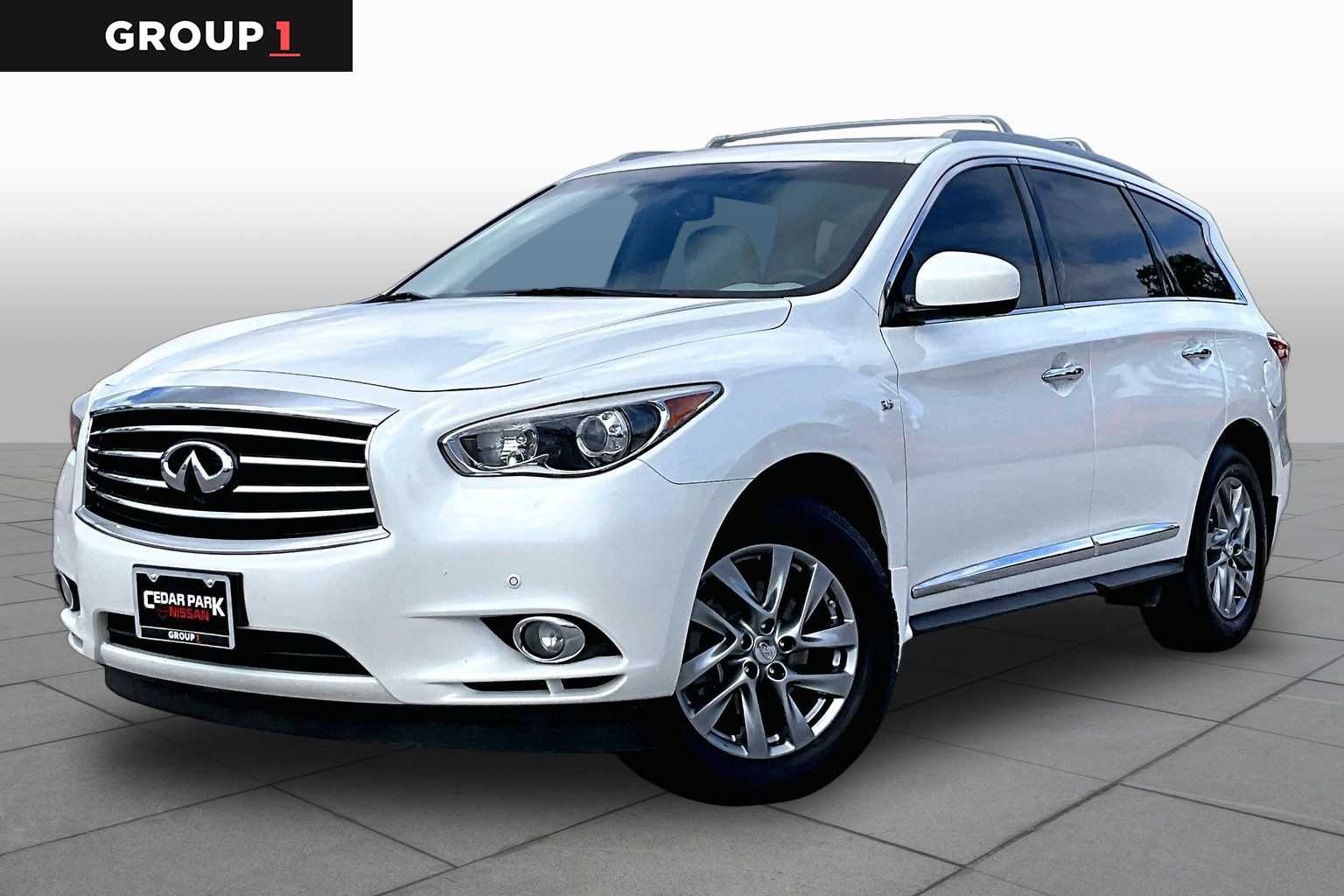 Majestic White 2015 INFINITI QX60 SUV / Crossover All-Wheel Drive Continuously Variable Transmission