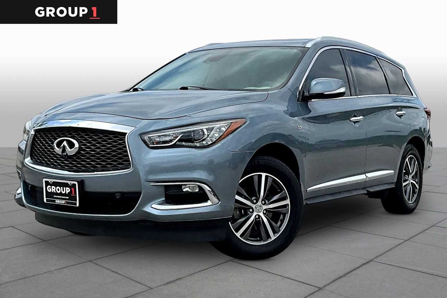 Hagane Blue 2019 INFINITI QX60 Luxe FWD SUV / Crossover Front-Wheel Drive Continuously Variable Transmission