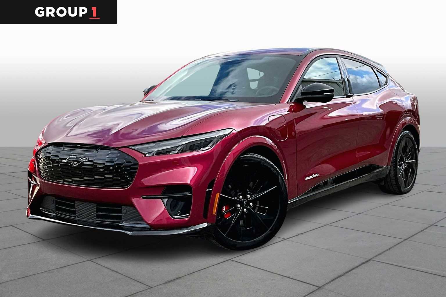 Pink (Molten Magenta Metallic Tri-Coat) 2025 Ford Mustang Mach-E GT AWD SUV / Crossover All-Wheel Drive 1-Speed Automatic