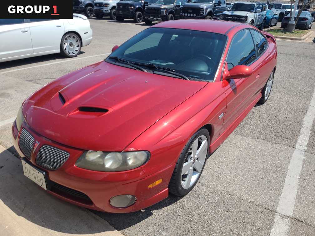 Spice Red Metallic 2006 Pontiac GTO Coupe Rear-Wheel Drive 4-Speed Automatic