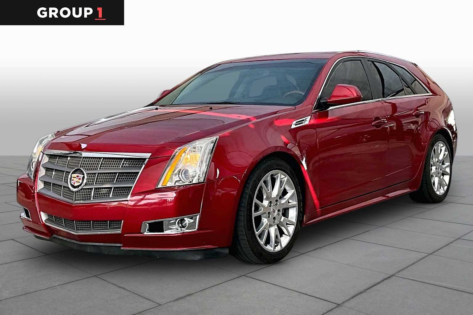 Crystal Red Tintcoat 2010 Cadillac CTS Sport Wagon Wagon Rear-Wheel Drive 6-Speed Automatic