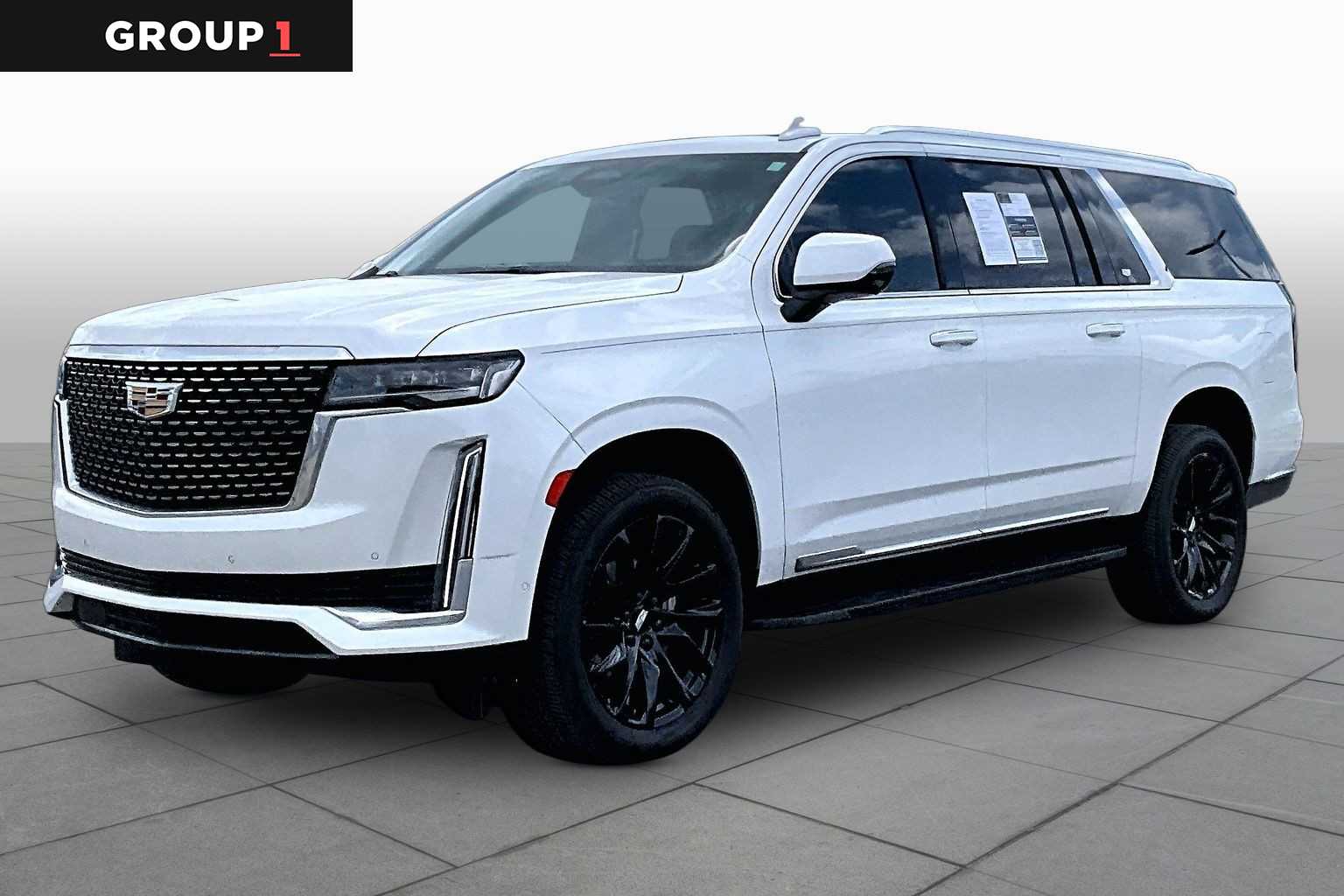 Crystal White Tricoat 2023 Cadillac Escalade ESV Premium Luxury RWD SUV / Crossover Rear-Wheel Drive Automatic