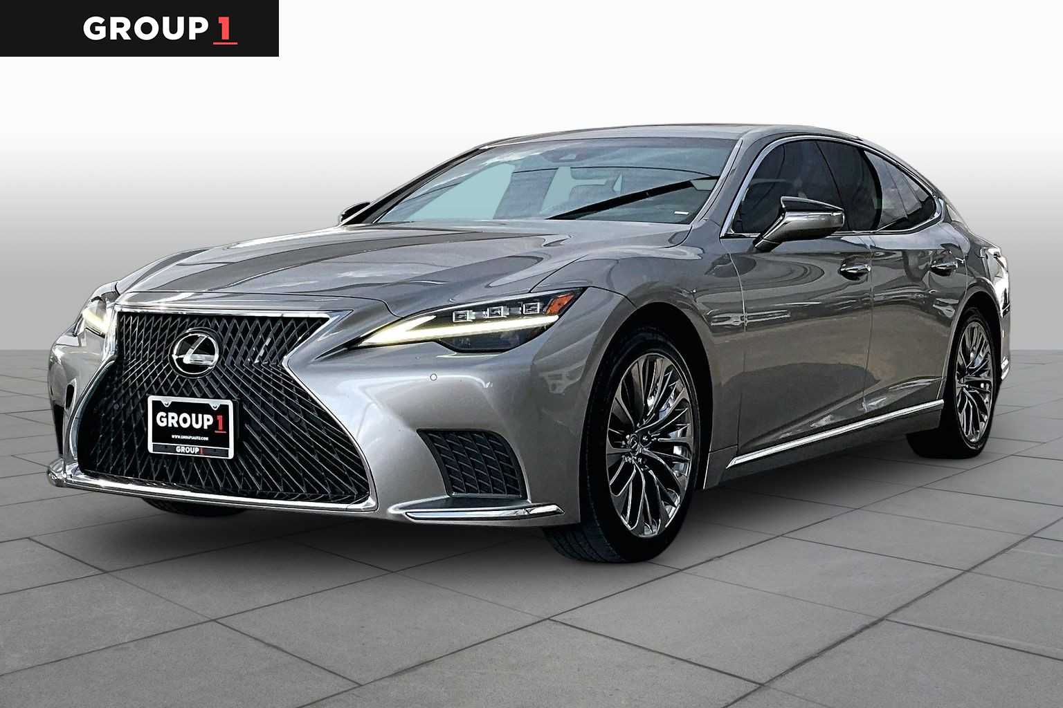 Atomic Silver 2023 Lexus LS Sedan Rear-Wheel Drive Automatic