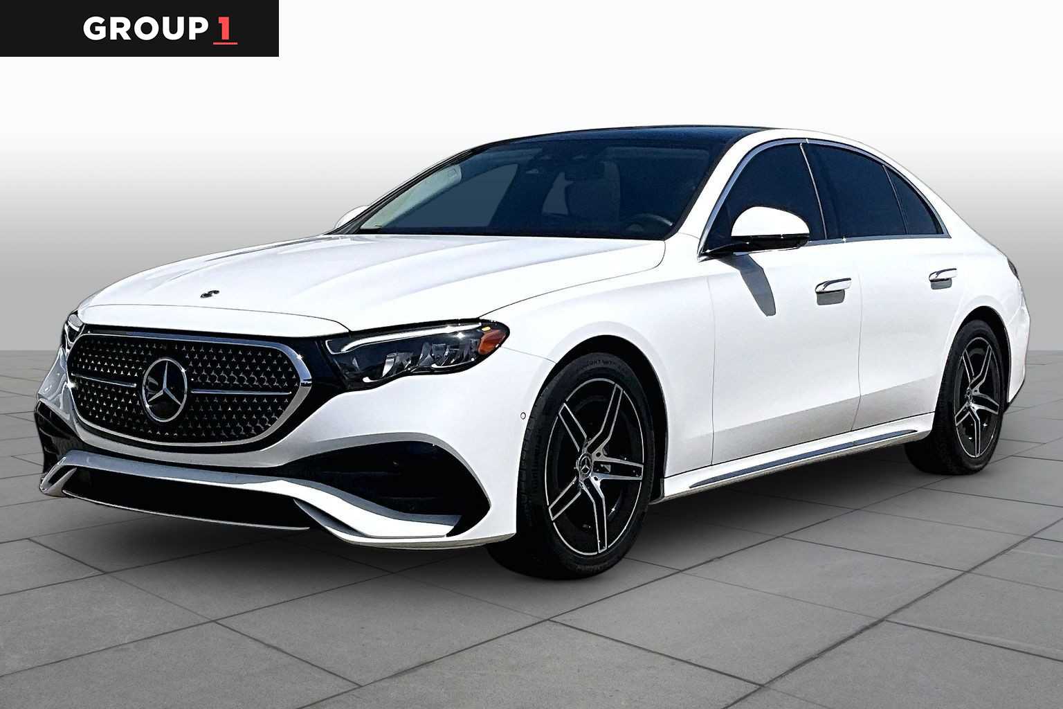 Polar White 2025 Mercedes-Benz E-Class Sedan Rear-Wheel Drive 9-Speed Automatic