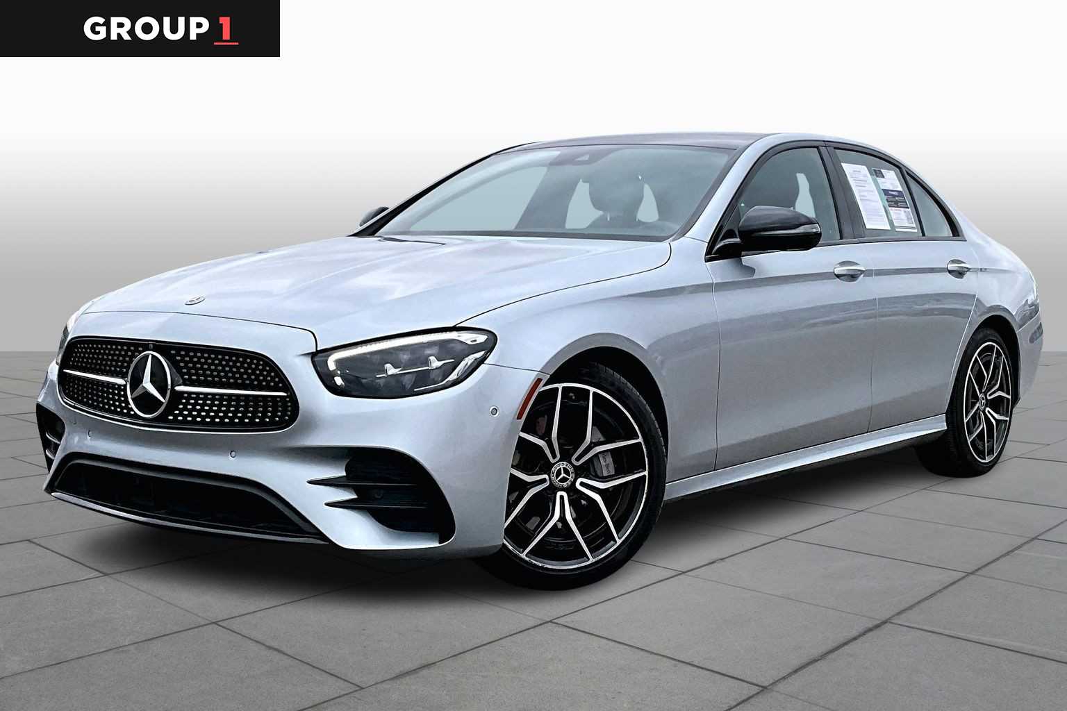 Cirrus Silver Metallic 2022 Mercedes-Benz E-Class E 350 RWD Sedan Rear-Wheel Drive 9-Speed Automatic