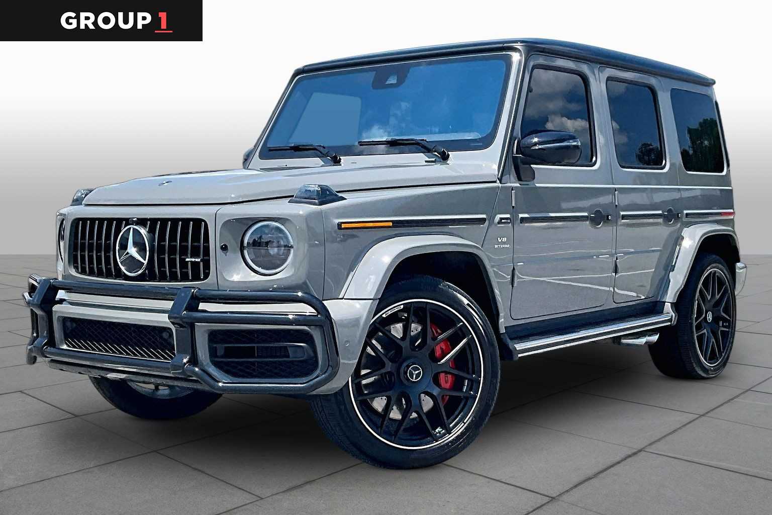 Gray (G manufaktur Arabian Grey) 2022 Mercedes-Benz G-Class SUV / Crossover All-Wheel Drive 9-Speed Automatic