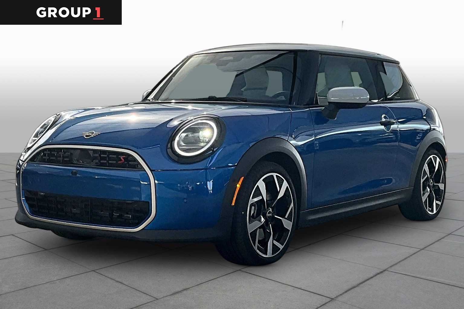 Icy Sunshine Blue Metallic 2026 MINI Cooper Hatchback Front-Wheel Drive 7-Speed Automatic