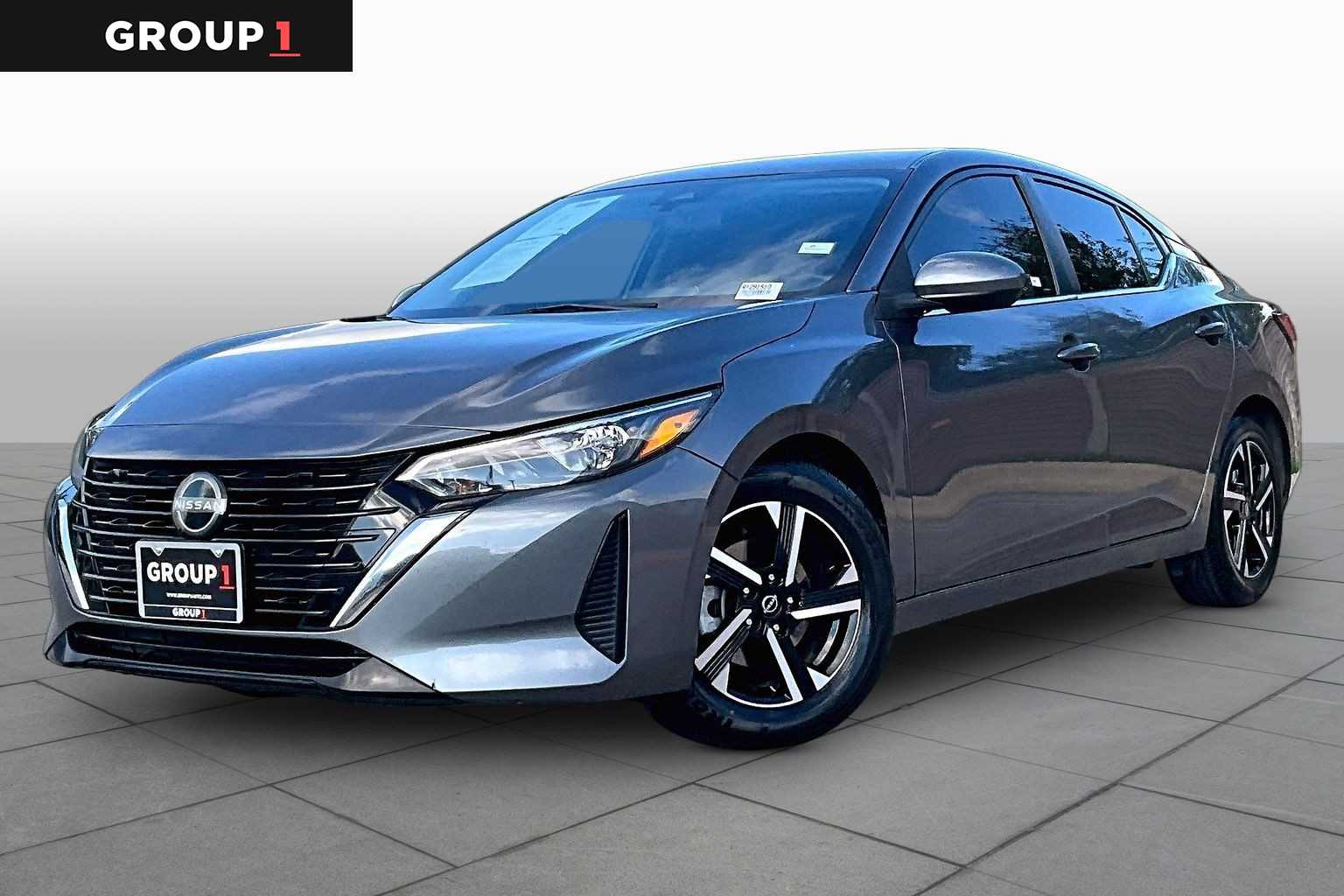 Gray (Gun Metallic) 2024 Nissan Sentra Sedan Front-Wheel Drive Continuously Variable Transmission