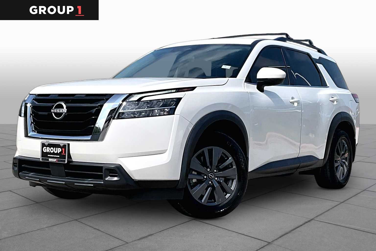Pearl White Tricoat 2022 Nissan Pathfinder SV FWD SUV / Crossover Front-Wheel Drive 9-Speed Automatic
