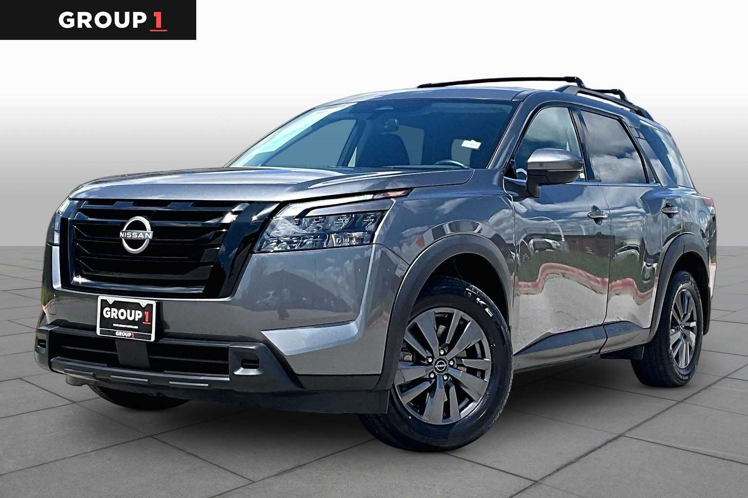 Gray (Gun Metallic) 2023 Nissan Pathfinder SV FWD SUV / Crossover Front-Wheel Drive 9-Speed Automatic