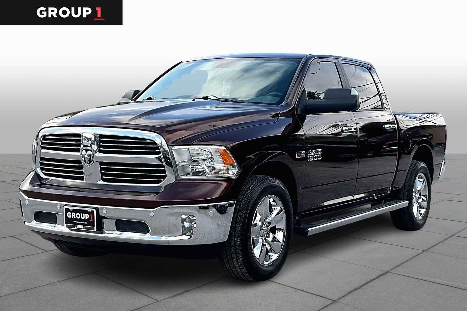 Western Brown 2015 RAM 1500 Lone Star Crew Cab 4WD Pickup Truck Four-Wheel Drive 8-Speed Automatic