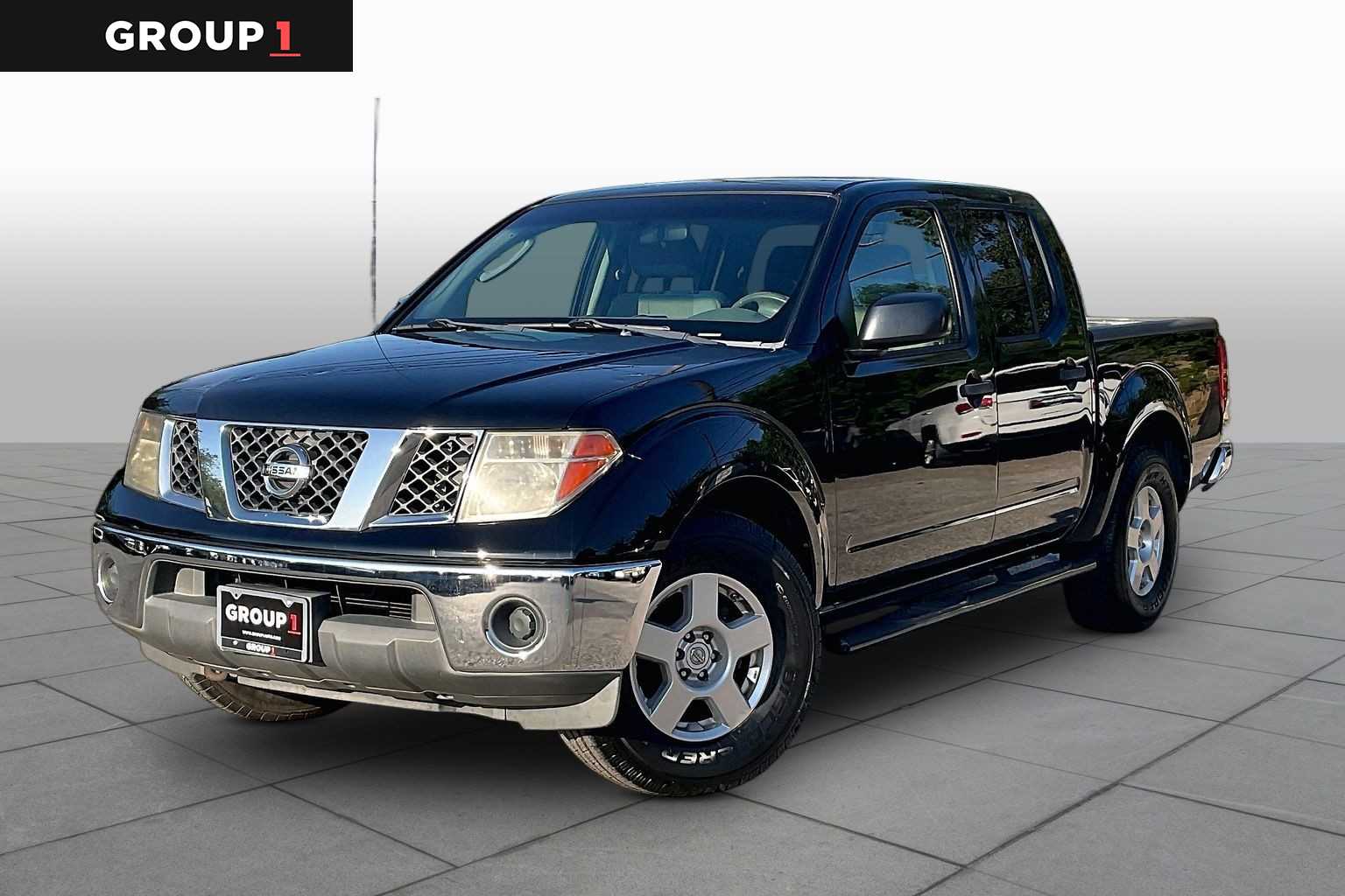 Super Black 2008 Nissan Frontier Pickup Truck 4X2 Automatic
