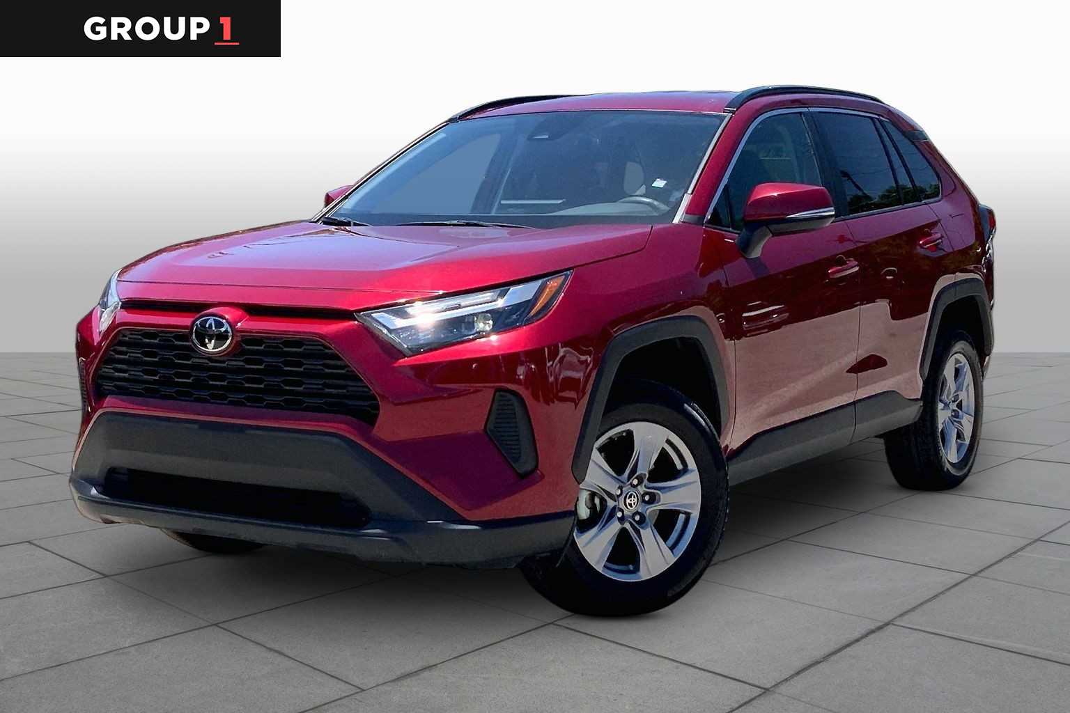 Red (Ruby Flare Pearl) 2025 Toyota RAV4 SUV / Crossover Front-Wheel Drive 8-Speed Automatic