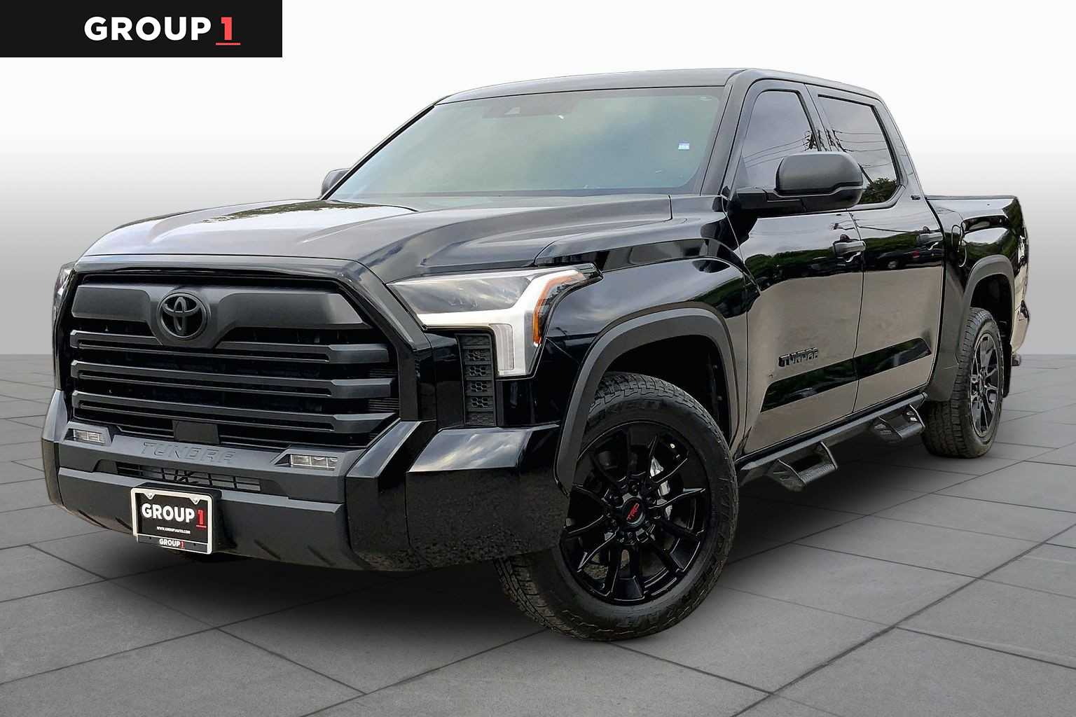 Midnight Black Metallic 2025 Toyota Tundra Pickup Truck 4X2 Automatic