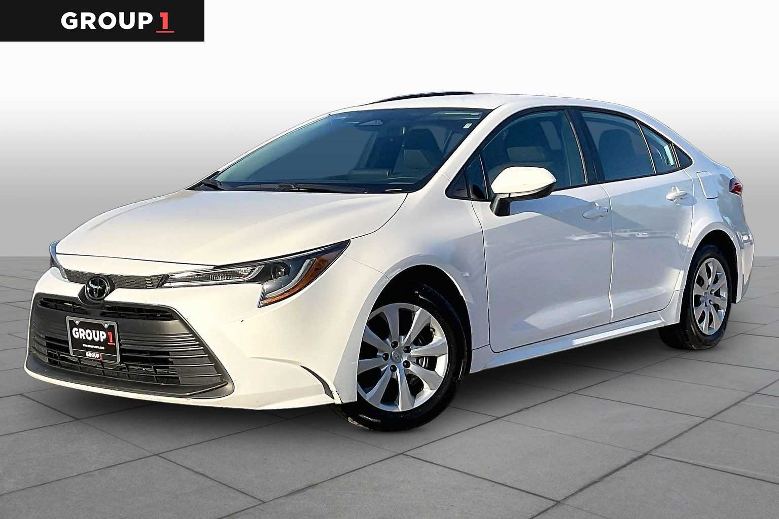 Ice Cap 2024 Toyota Corolla Sedan Front-Wheel Drive Continuously Variable Transmission