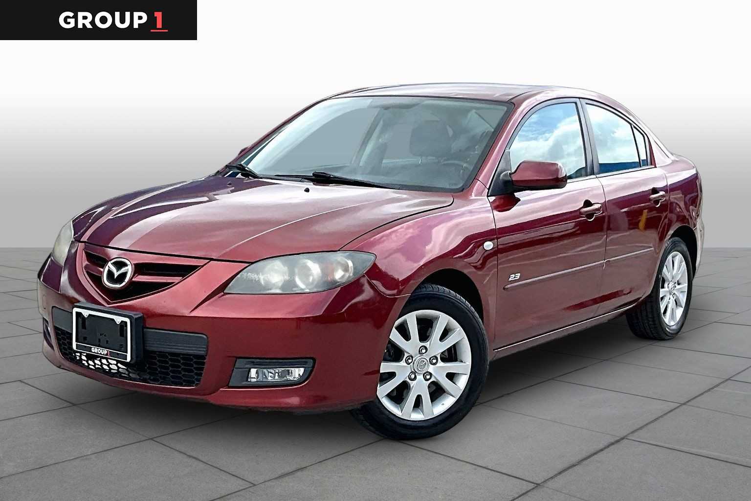 Copper Red Mica 2008 Mazda MAZDA3 s Sport Sedan Front-Wheel Drive Manual