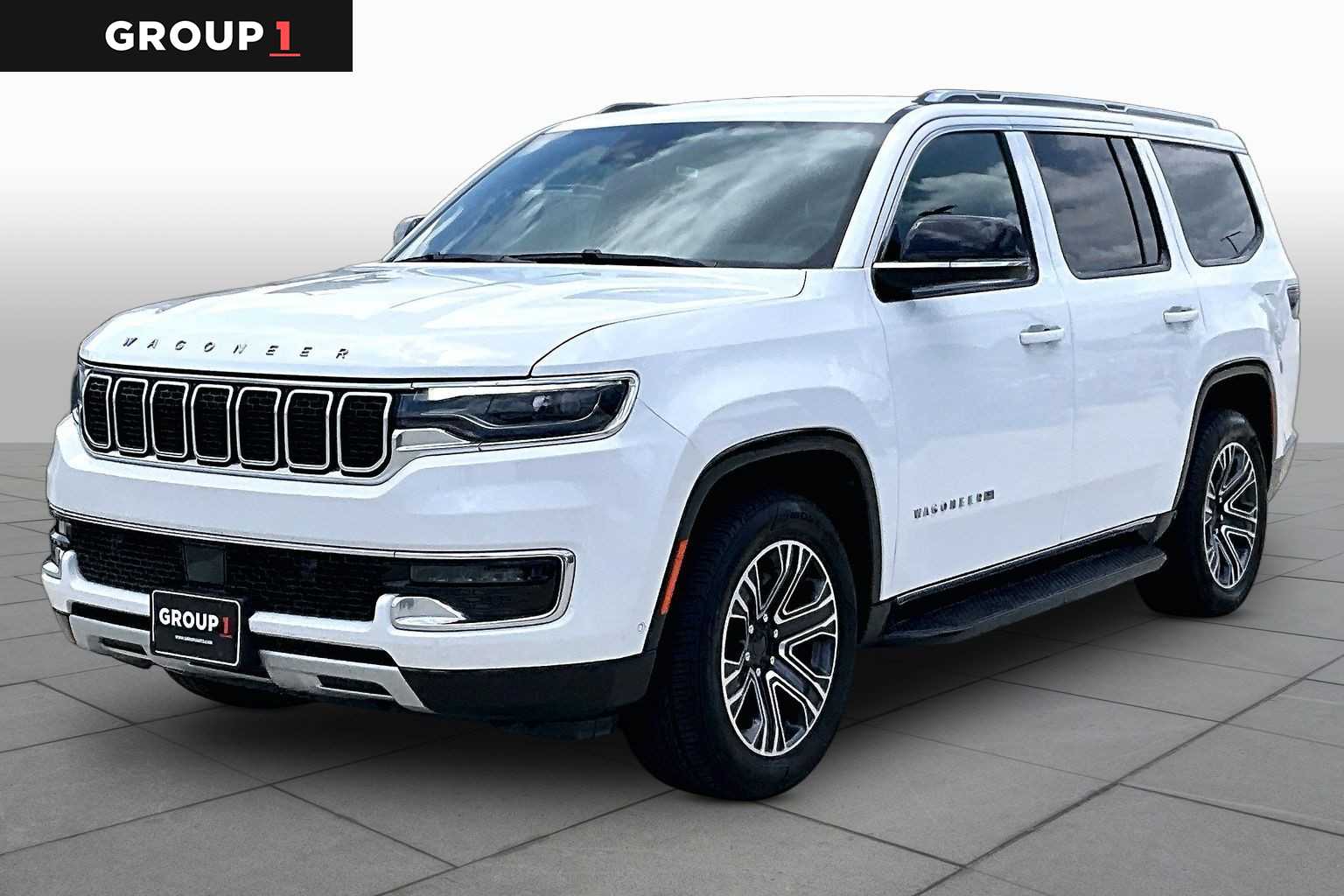 2024 Jeep Wagoneer Series II Bright White Clearcoat at Lexus of Clear Lake