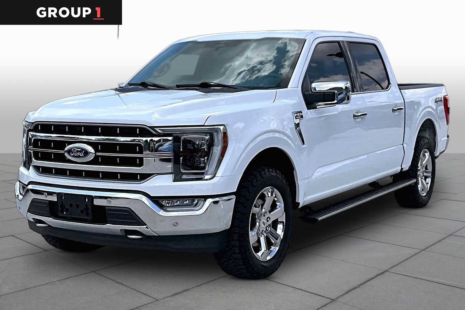 2023 Ford F-150 LARIAT Oxford White at Texan GMC Buick