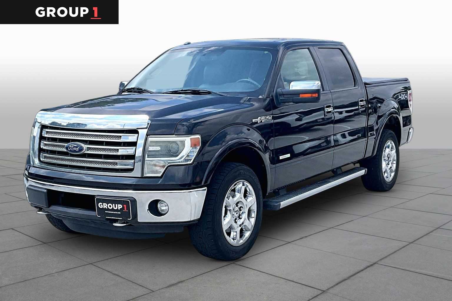 2013 Ford F-150 Lariat Tuxedo Black Metallic at Mac Haik Ford